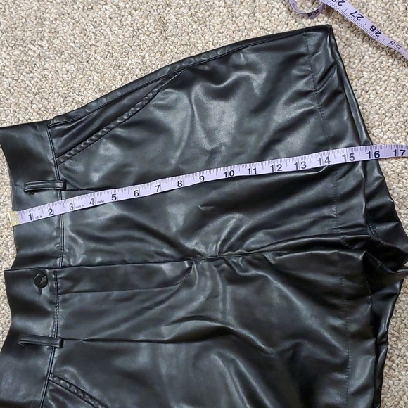 Lichi faux leather shorts. NWOT - Picture 9 of 9